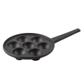 Kitchen Craft Cast Iron Pan / Skillet Danish Aebleskiver Pancake Ball Puffs